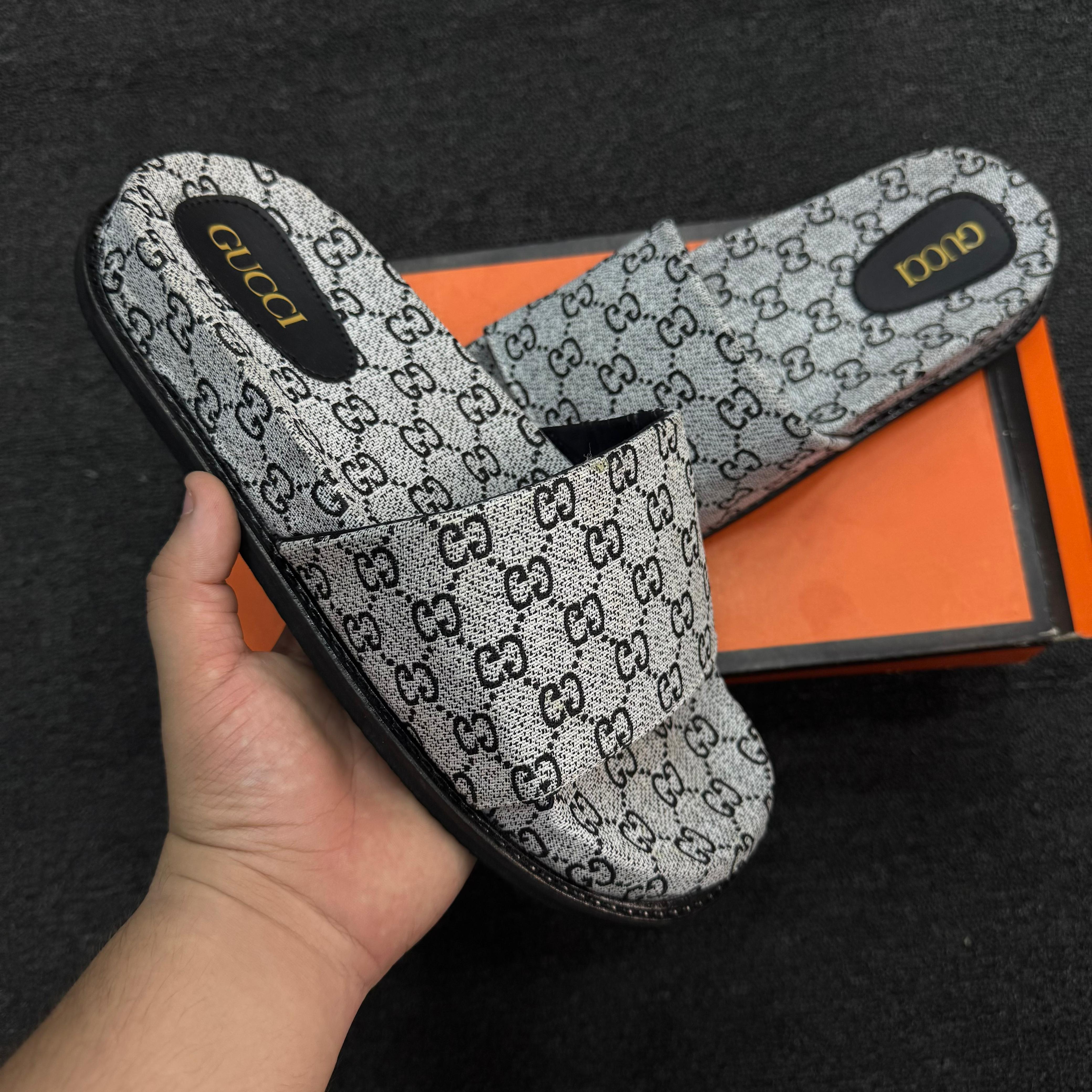 Sandal gucci gris