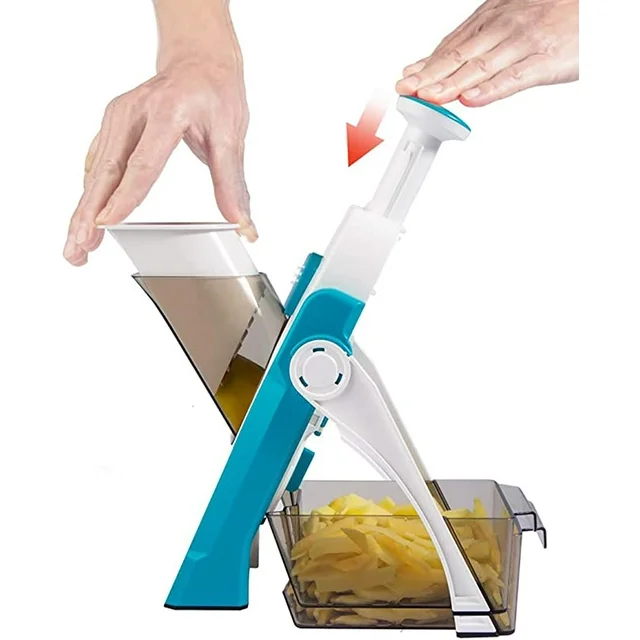 قطاعة ماندولين آمنة لتقطيع الخضراوات