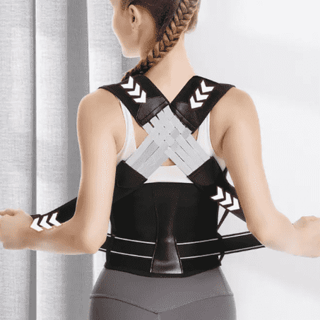 حزام دعم الظهر العلوي لتصحيح القوام - مناسب للرجال والنساء
