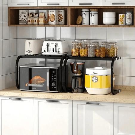 رف المطبخ الفولاذي