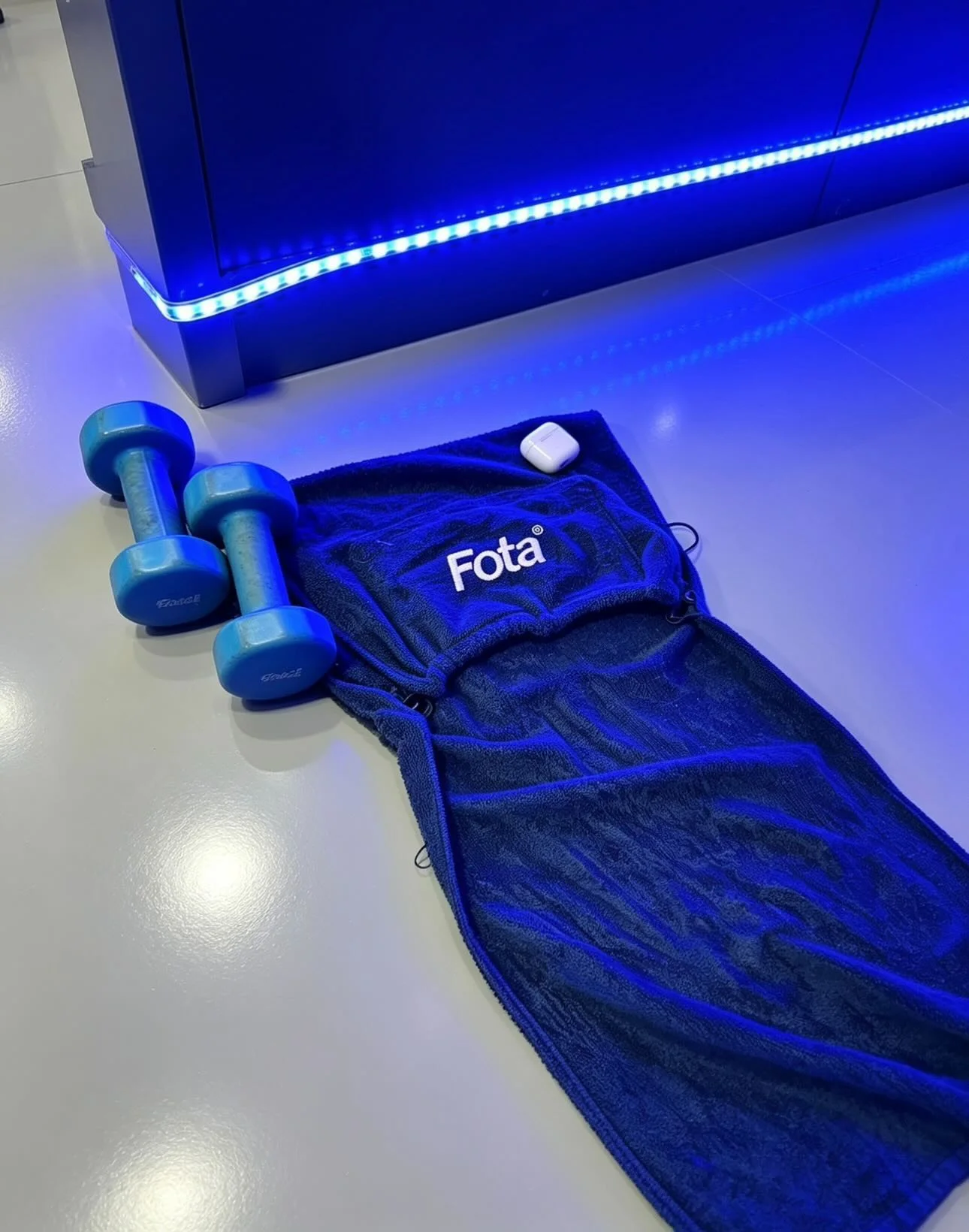 Gym Towel with Pocket Family Fota