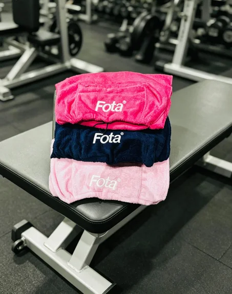 Gym Towel with Pocket Family Fota