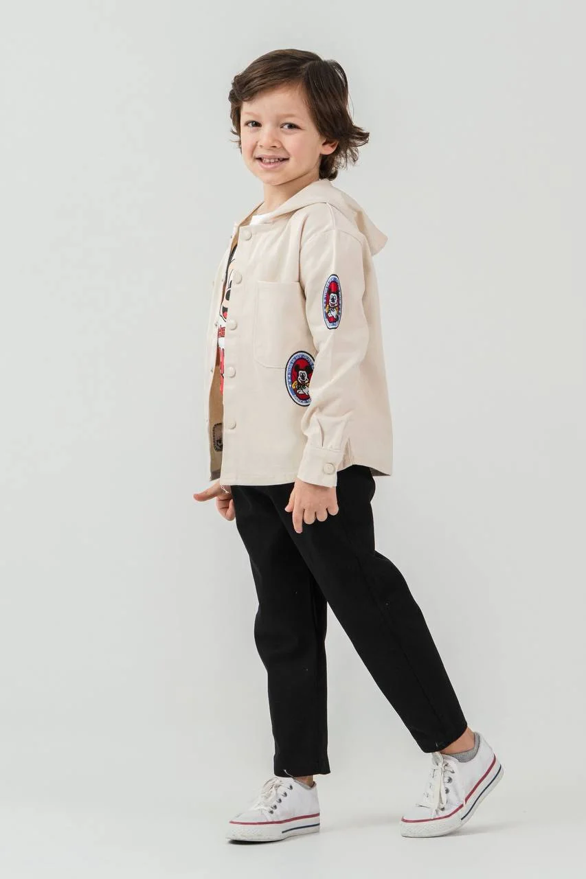 بدلة ولادي M (بهاري) 3 قطع