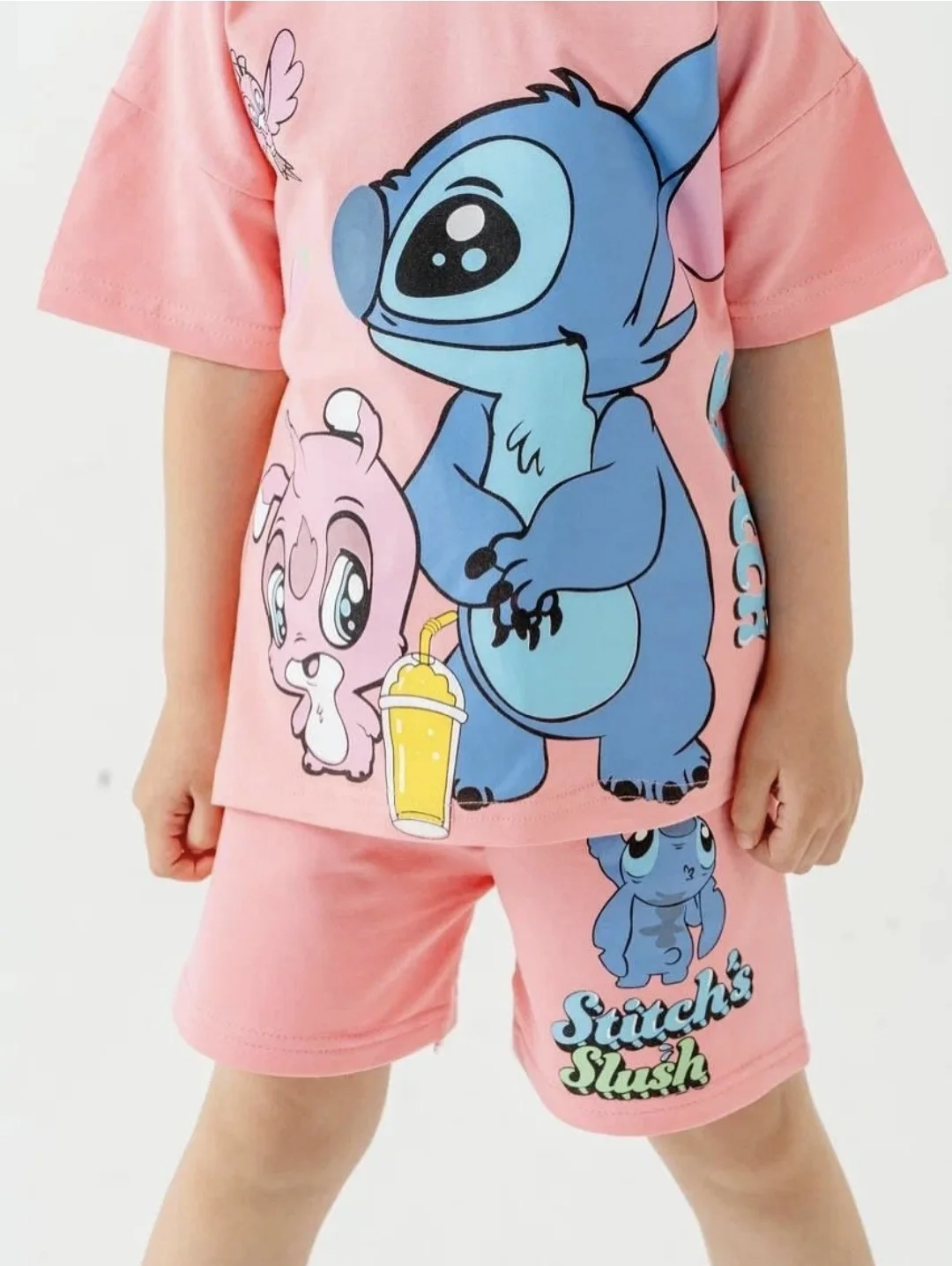 تراك بناتي صيفي (رسمة Stitch)
