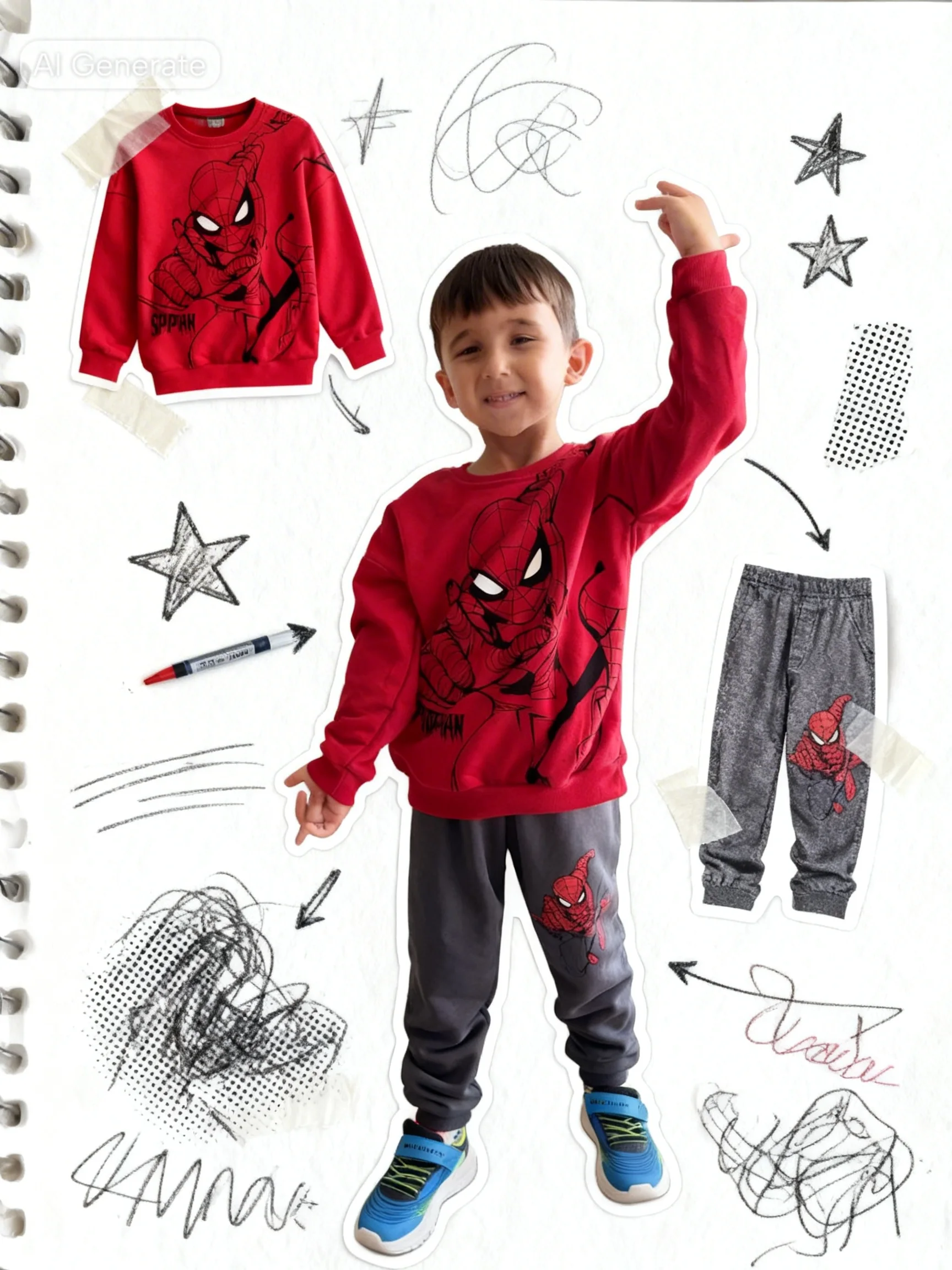 تراك ولادي (رسمة Spidder Man)