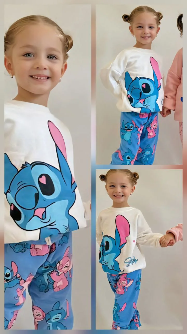 تراك بناتي (رسمة Stitch)