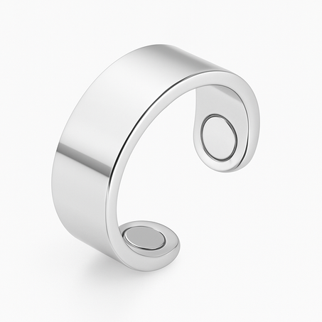 Silver Magnetic Ring II