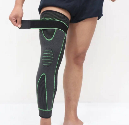 Genouillère Bande Genou de Sport avec SCRATCH, Bandage élastique - Protection Blessure Douleur - 1 Pièce