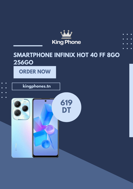 Smartphone Infinix Hot 40 8Go 256Go
