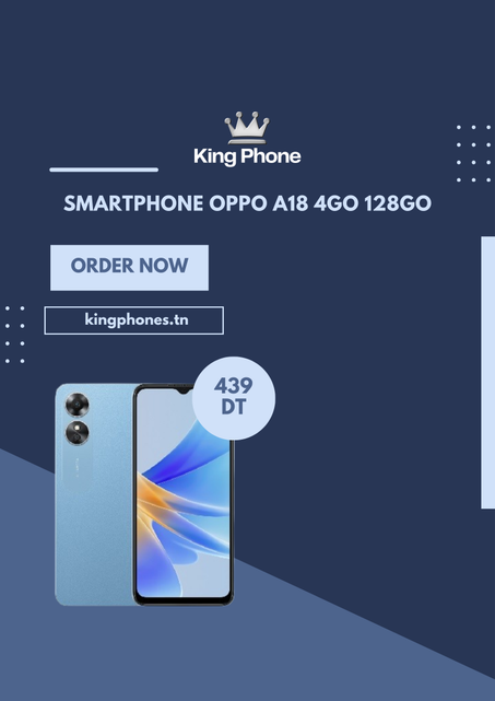 SMARTPHONE OPPO A18 4GO 128GO