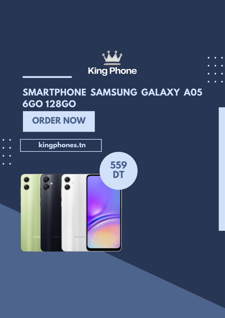 SMARTPHONE SAMSUNG GALAXY A05 / 6 GO / 128 GO