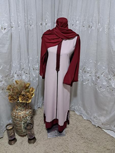 قفطان الكشير والكرونة بالكاتر فيل بجودة عالية