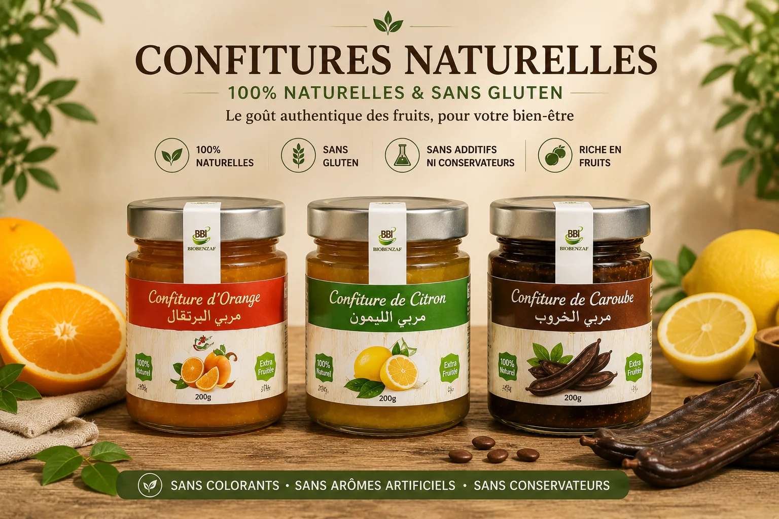 Nos Confitures - مربى طبيعي