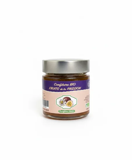 Confiture fruit de Passion BIO -  مربى فاكهة الباشن الطبيعي