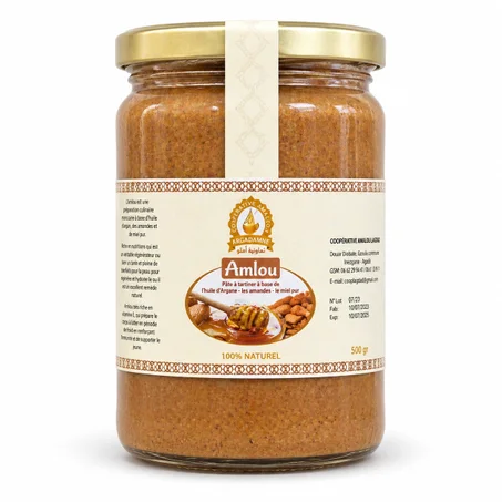 Amlou Amande & Huile d’Argane (500Gr) أملو باللوز وزيت الأركان