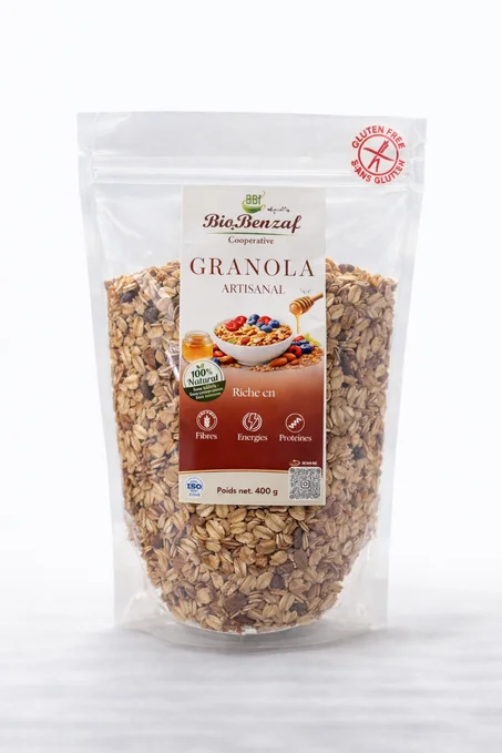 Granola artisanal sans gluten 400Gr