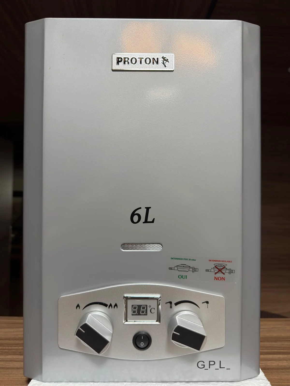 PROTON Chauffe-eau à gaz 6L -  ⁠سخان الماء بالغاز بروتون 6 ليتر