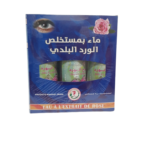 ماء بمستخلص الورد البلدي
