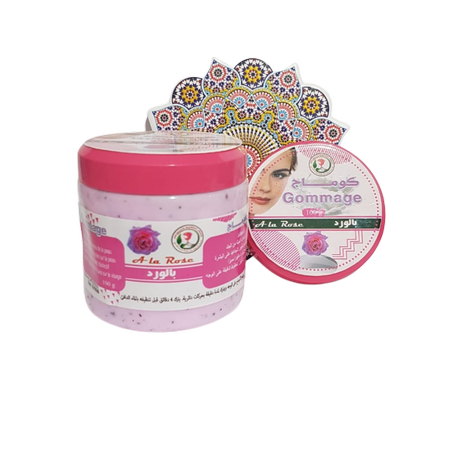 مقشر بالورد