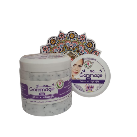 مقشر بالزعفران