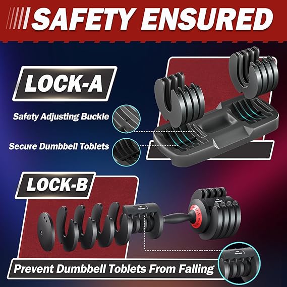 Adjustable Dumbbells,