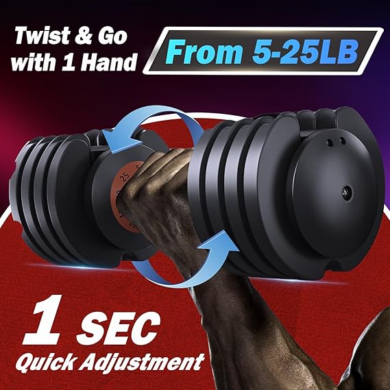 Adjustable Dumbbells,