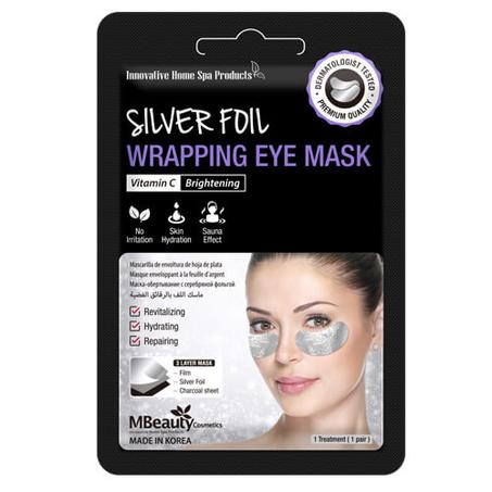 ماسك اللف  (الكوري) بالرقائق الفضية للعين