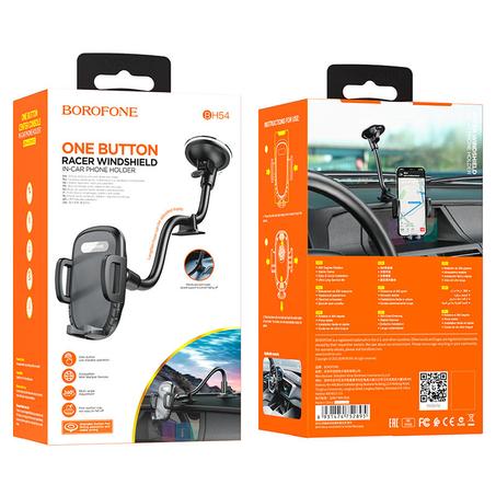 حامل هواتف سيارة للزجاج الأمامي BOROFONE BH54