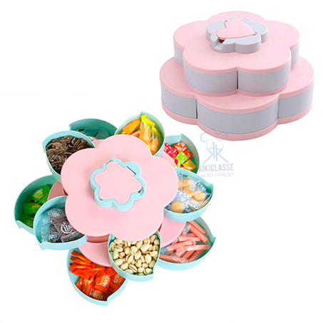 علبة الفواكه الجافة والحلويات