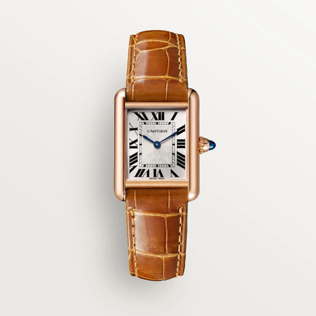 Cartier Tank Louis – Gold ceinture Brun