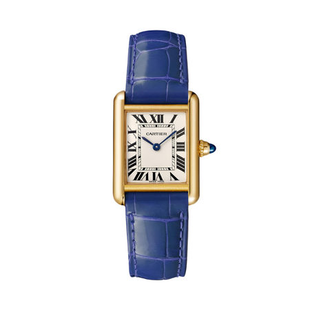 Cartier Tank Louis – Rose Gold ceinture Bleue