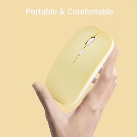 Macaron-Souris Bluetooth sans fil aste, 2.4G, USB, Android, Windows, tablette, Pc, iPad, mobile