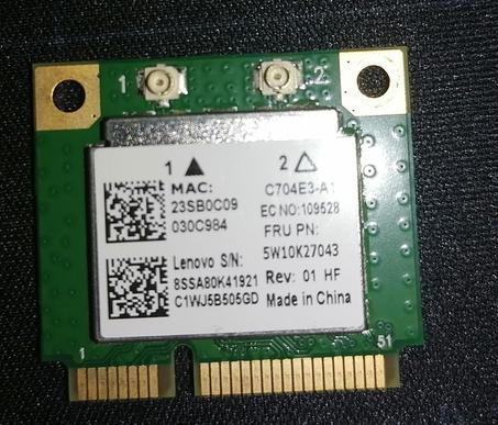 Carte WiFi Lenovo Sans Fil