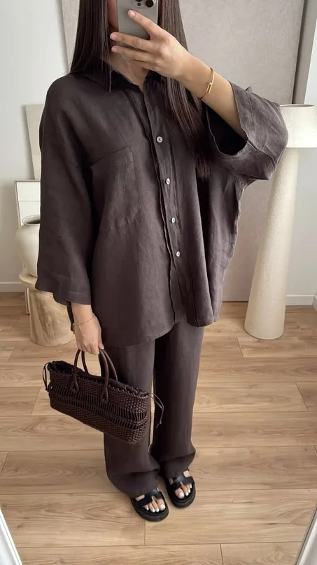 Ensemble Lin Femme