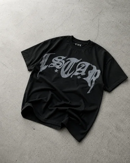 T-shirt L Stars Noir