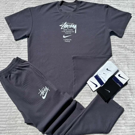 Ensemble Oversized Gris