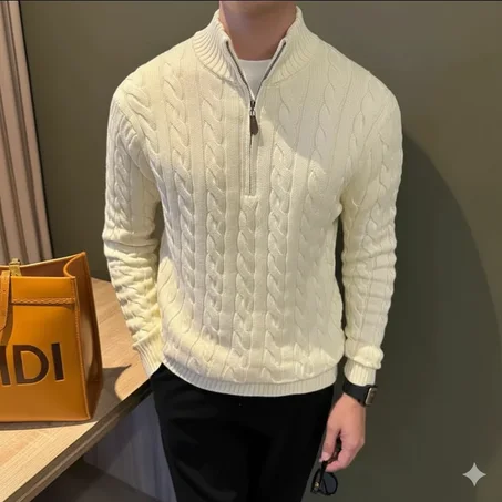 Half-Zip PullOver Sweater