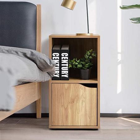 خزانة جانبية خشبية  - تصميم عصري