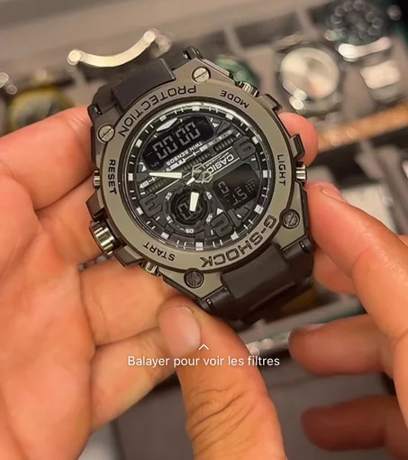 ساعة G-SHOCK عصرية ومقاومة