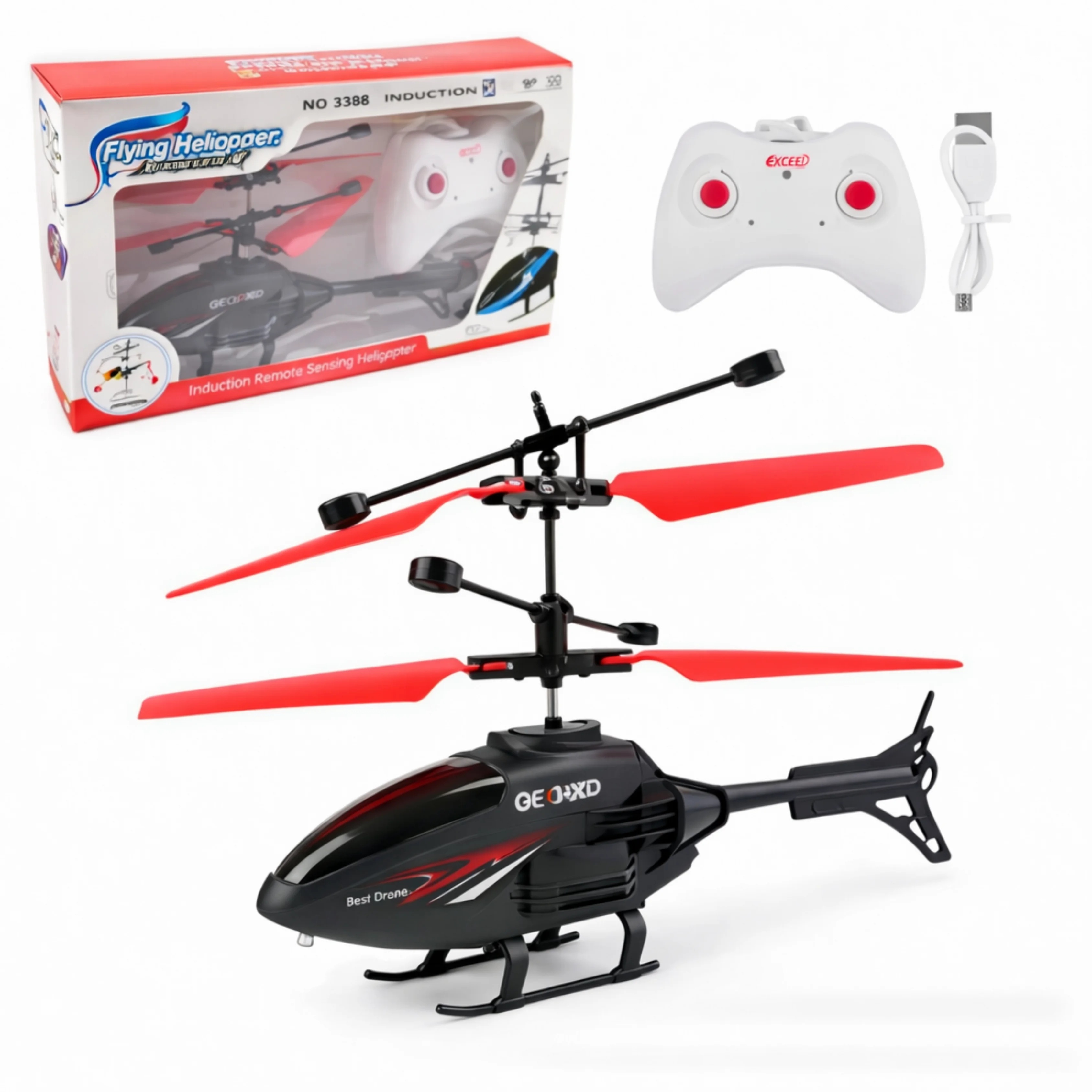 طائرة هليكوبتر لاسلكية يتم التحكم فيها عن بعد