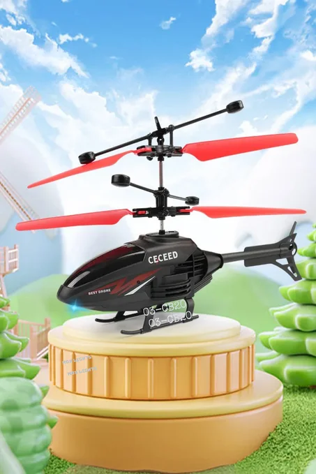 طائرة هليكوبتر لاسلكية يتم التحكم فيها عن بعد
