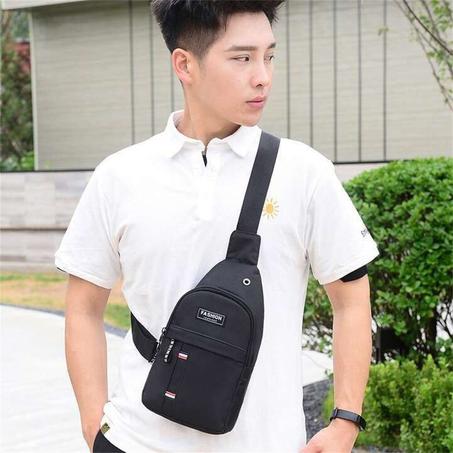 Fashion Mini sac de poitrine pour homme femme