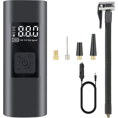 pompe à air sans fil portable , avec manomètre rechargeable