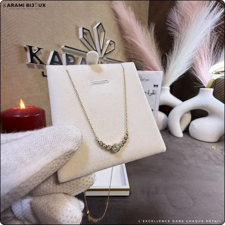 Collier V0765 – Argent 925 Doré à l’Or 18K