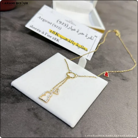 Collier V0143 – Argent 925 Doré à l’Or 18K