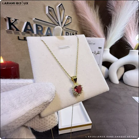 Collier V0199 – Argent 925 Doré à l’Or 18K