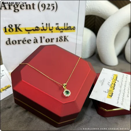 Collier V0434 – Argent 925 Doré à l’Or 18K