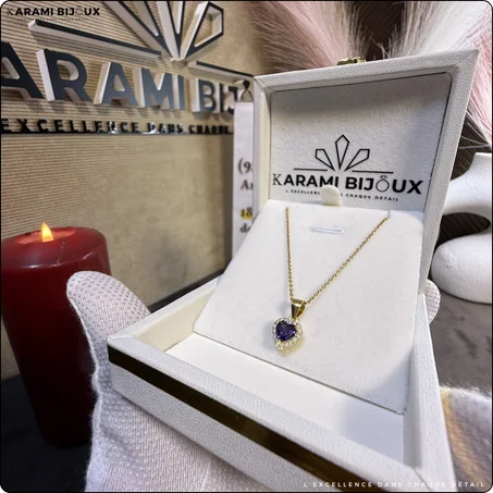 Collier V0654 – Argent 925 Doré à l’Or 18K