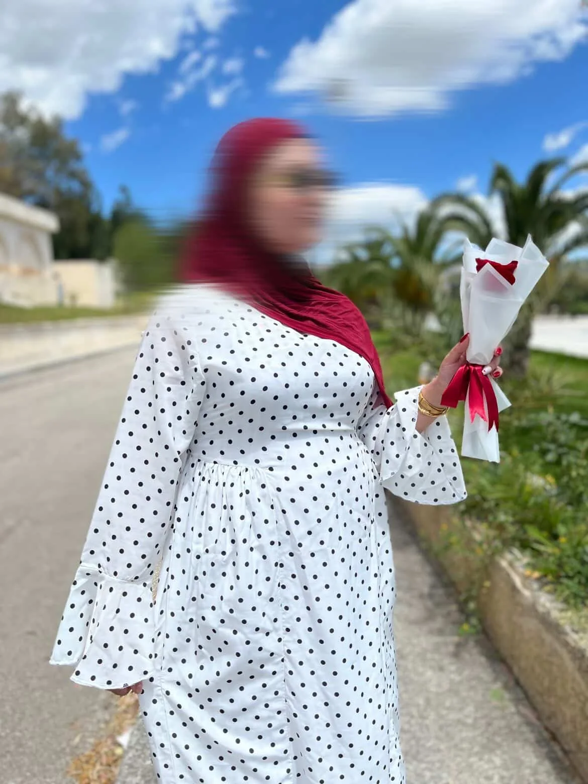 Robe polka
