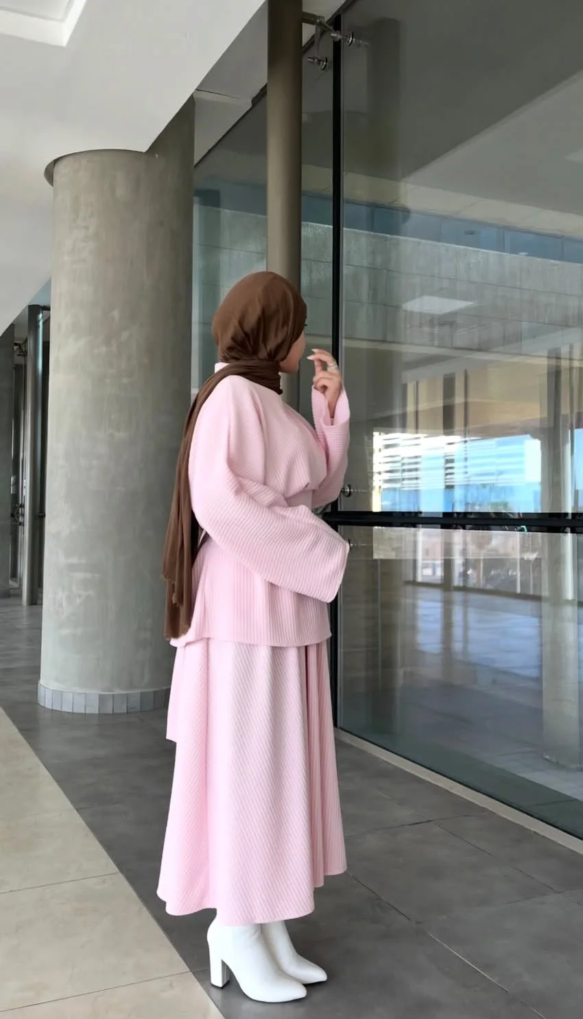 Pink ensemble